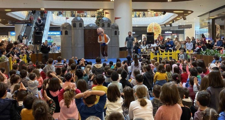 Keloğlan, Samsunlu çocuklarla buluştu