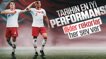 A Milli Takımımız performansıyla tarihe geçti