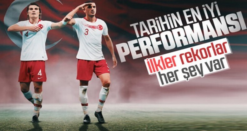 A Milli Takımımız performansıyla tarihe geçti
