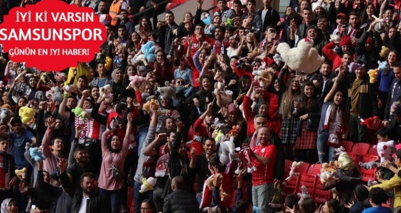 Samsunspor -Şanlı Urfaspor maçının çok özel konukları vardı!