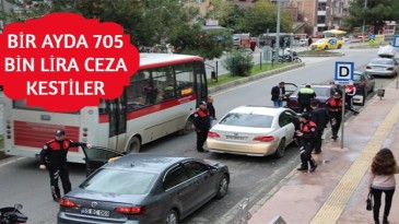 Samsun’da sürücülere ceza yağdı!