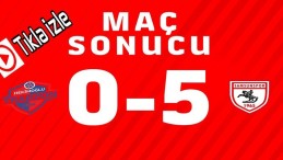 Maç Özeti…Hekioğlu Trabzon- Yılport Samsunspor 0-5