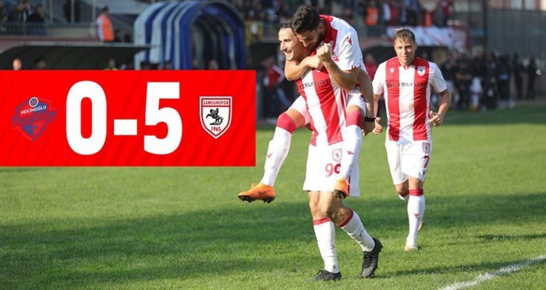 HEKİMOĞLU TRABZON – YILPORT SAMSUNSPOR: 0 – 5