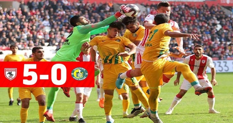 YILPORT SAMSUNSPOR – ŞANLIURFASPOR: 5 – 0