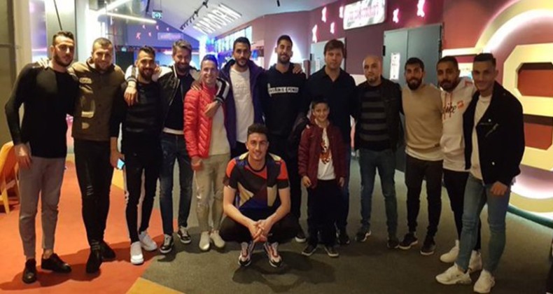 Ertuğrul Sağlam, Futbolcuları Naim’e götürdü