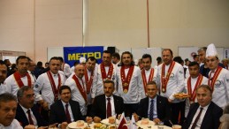 Gıda Fuarında, Aşçılar Anadolu Mutfağının Lezzet resitalini sunuyor