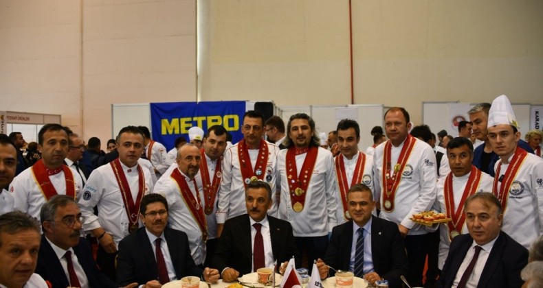 Gıda Fuarında, Aşçılar Anadolu Mutfağının Lezzet resitalini sunuyor