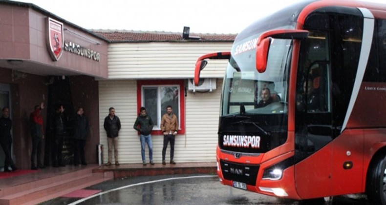 Yılpor Samsunspor, karayolu ile Zonguldak’a gitti