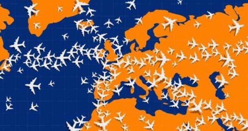 Dikkat testi | Hangi uçak ters yönde uçuyor?