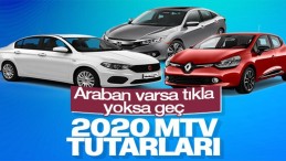 2020 yılı Motorlu Taşıtlar Vergisi tutarları
