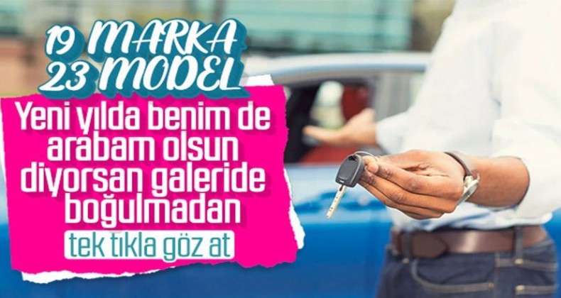 2020 yılı sıfır otomobil fiyatları