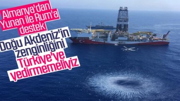Almanya’dan Yunan ile Rum’a destek