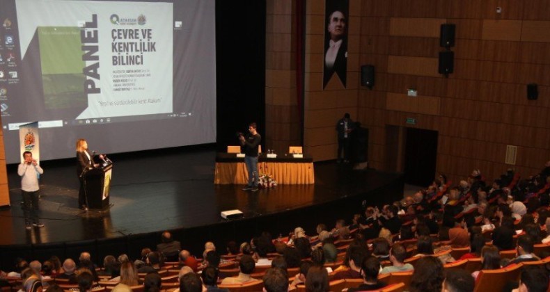 Atakum’da çevre paneline yoğun ilgi