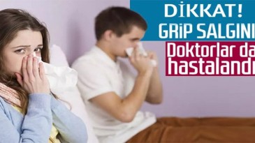 Grip salgını nedeniyle hastaneler doldu