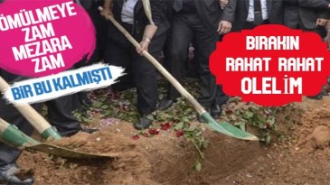Mezarlık ücretlerine zam geldi