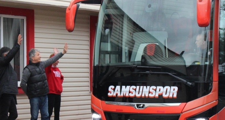 Yılport Samsunspor Karayolu ile Rize’ye gitti
