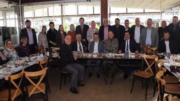 Başkan Deveci, SAMKON Yönetimi ile kahvaltıda buluştu