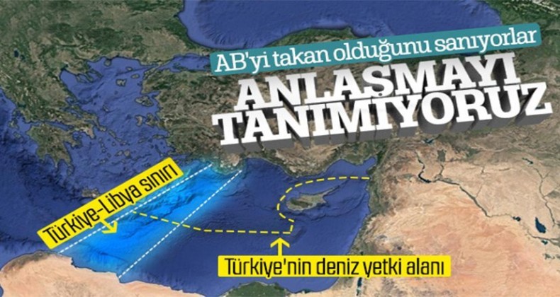 AB, Türkiye’nin Libya ile yaptığı anlaşmayı tanımadı