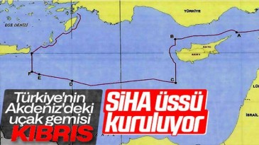 SİHA’lar Akdeniz için KKTC’ye yerleşiyor