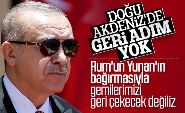 Cumhurbaşkanı Erdoğan Doğu Akdeniz için net konuştu