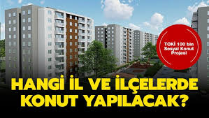 Samsun’a yapılacak ‘Sosyal konutların’ yerleri belli oldu!