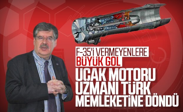 Yerli motor için Türkiye’ye dönen profesör