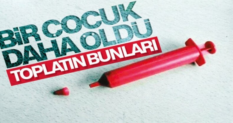 Şırıngalı çikolatadan bir çocuk daha öldü