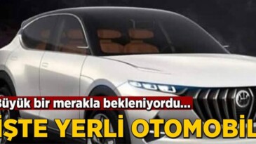 Büyük merakla bekleniyordu! Yerli otomobil işte böyle olacak