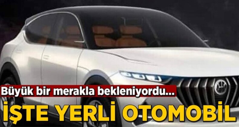 Büyük merakla bekleniyordu! Yerli otomobil işte böyle olacak