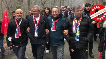 Samkon üyeleri “100.Yıl doğa yürüyüşünde” buluştu!