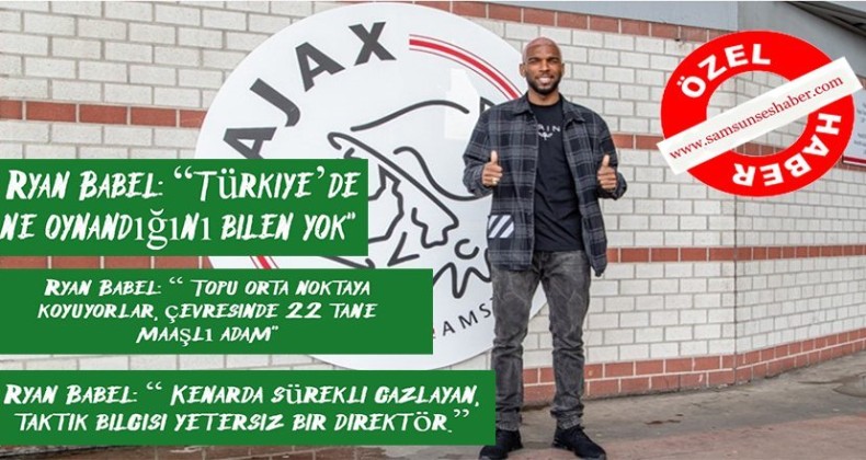 Ryan Babel ‘in açıklaması doğruysa kavga çıkartır!
