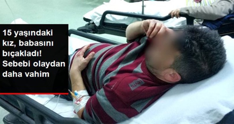 Samsun’da Babasını bıçakladı!