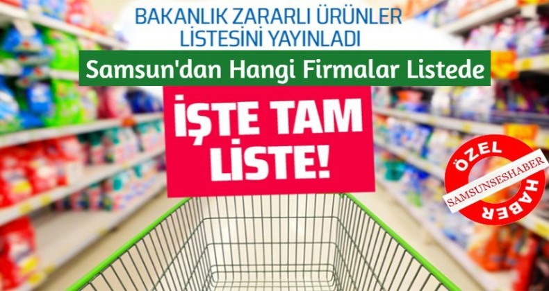 Tarım Bakanlığı zararlı ürünler listesini açıkladı!
