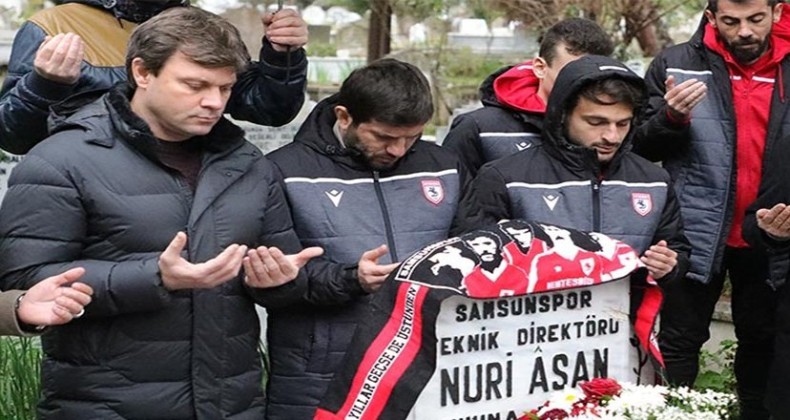 Futbol şehitleri için dua ettiler!
