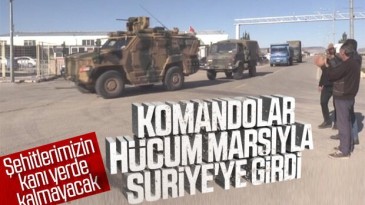 Suriye sınırına asker takviye edildi… Tıkla Hücum marşını dinle!