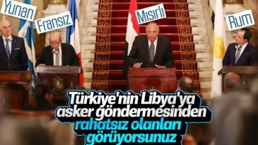 Mısır yanına aldığı ülkelerle Türkiye’yi kınadı