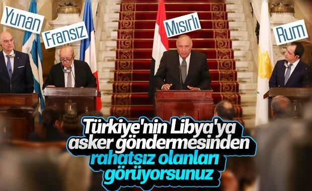 Mısır yanına aldığı ülkelerle Türkiye’yi kınadı