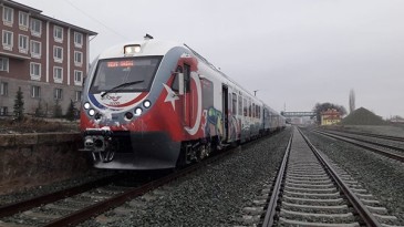 Samsun-Sivas tren yolunda deneme sürüşü yapıldı!