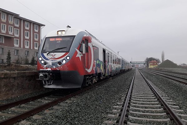 Samsun-Sivas tren yolunda deneme sürüşü yapıldı!