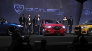 KKTC’nin yerli otomobili ‘GÜNSEL’in tanıtımı yapıldı