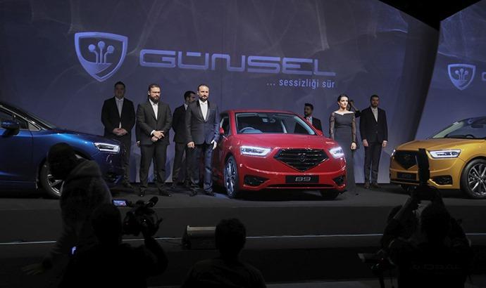 KKTC’nin yerli otomobili ‘GÜNSEL’in tanıtımı yapıldı