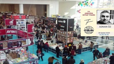 Ankara kitap fuarı açıldı! Samsunlu Yazar kitaplarını imzalıyor!