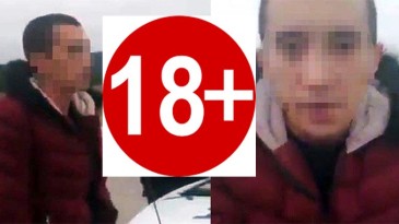Jandarma Trafik ekibini amcası ile tehdit etti!