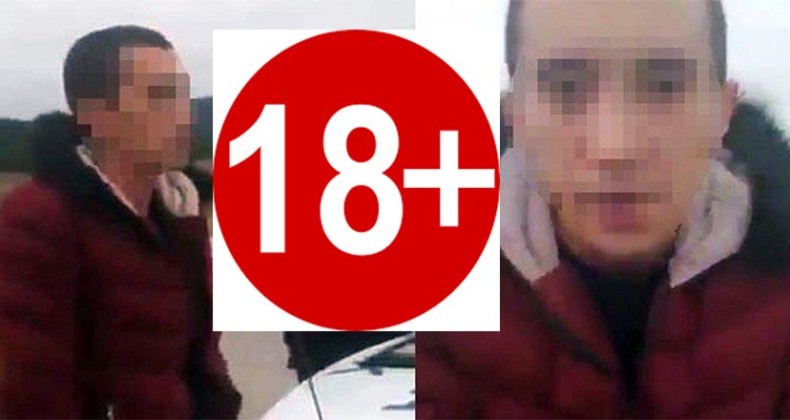 Jandarma Trafik ekibini amcası ile tehdit etti!