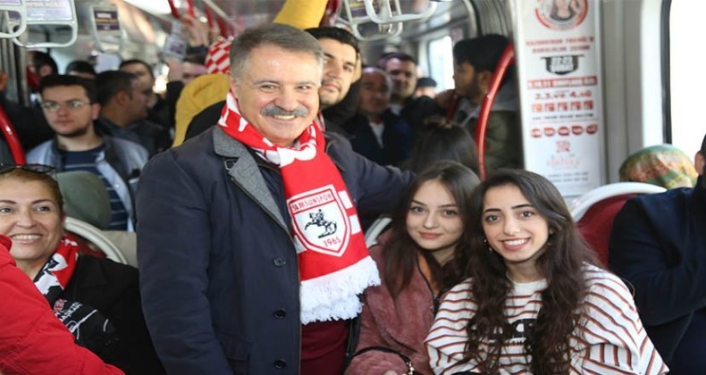Atakum’dan Samsunspor’a gönülden destek