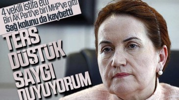 4 vekili istifa eden Meral Akşener: Saygı duyuyorum