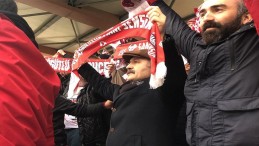 Samsun Milletvekilinin gol sevinci!