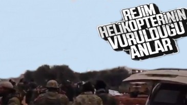 SMO’nun, Esad’ın helikopterini düşürdüğü anın görüntüsü