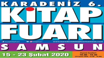KARADENİZ 6. KİTAP FUARI YARIN AÇILIYOR