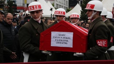 Samsun şehidini tekbirlerle uğurladı